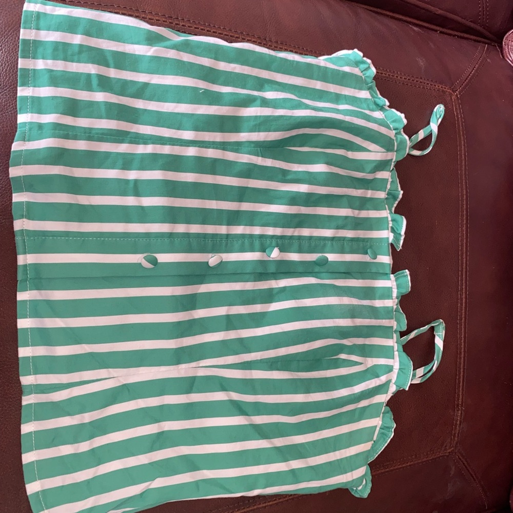 striped gianni bini tank blouse
